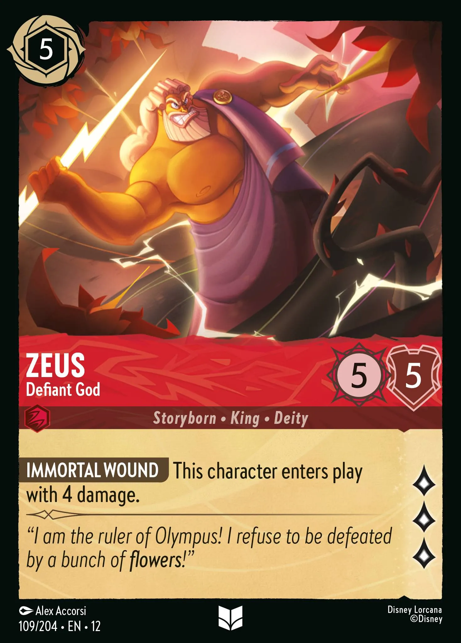 Zeus - Defiant God (012-109)