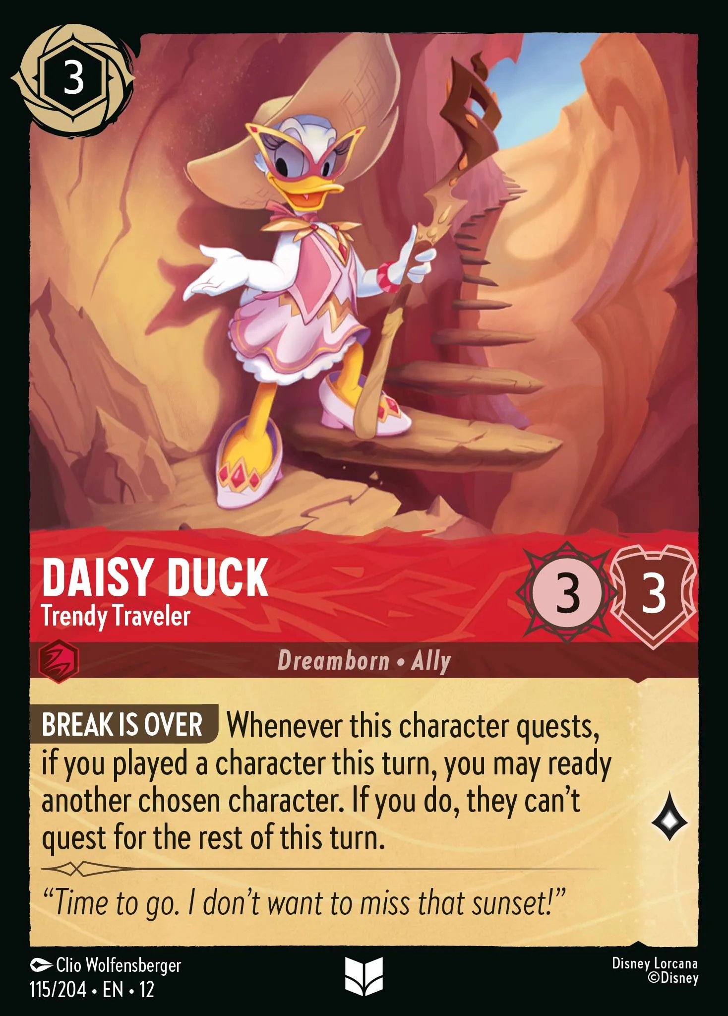 Daisy Duck - Trendy Traveler (012-115)