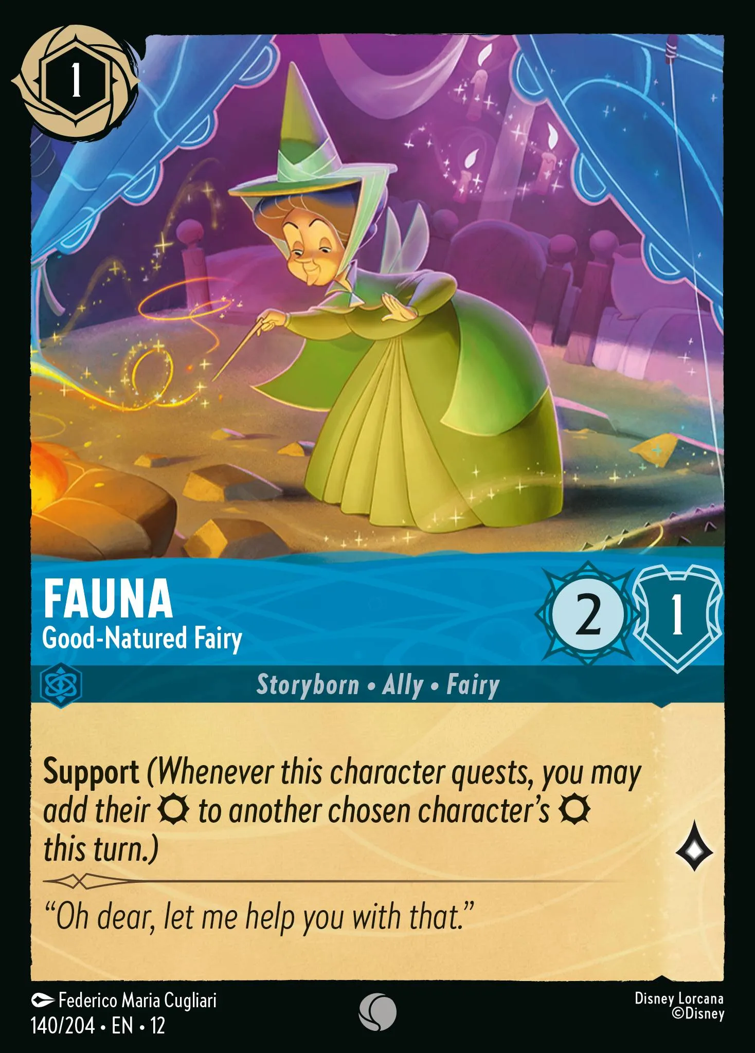 Fauna - Good-Natured Fairy (012-140)