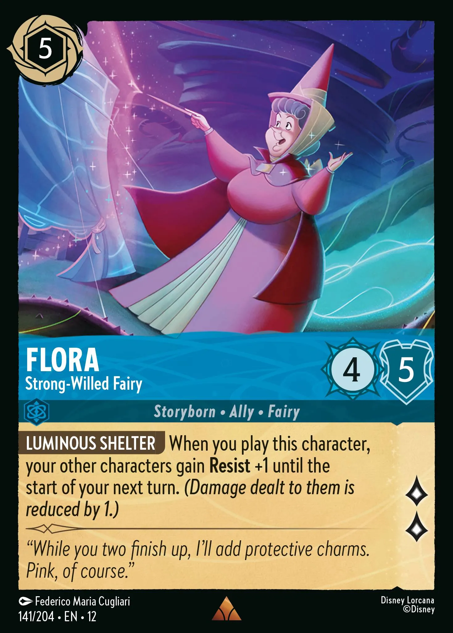 Flora - Strong-Willed Fairy (012-141)