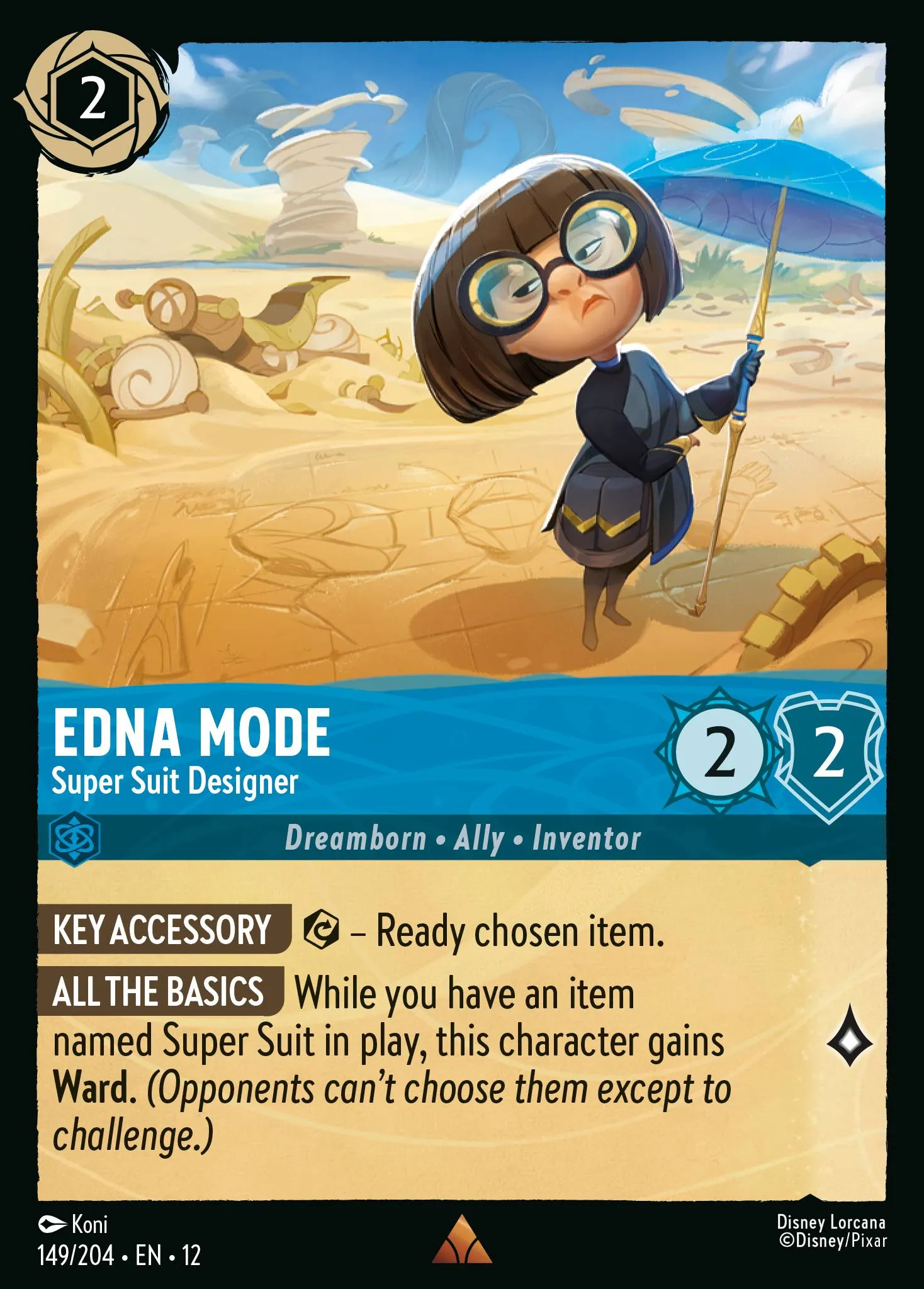 Edna Mode - Super Suit Designer (012-149)