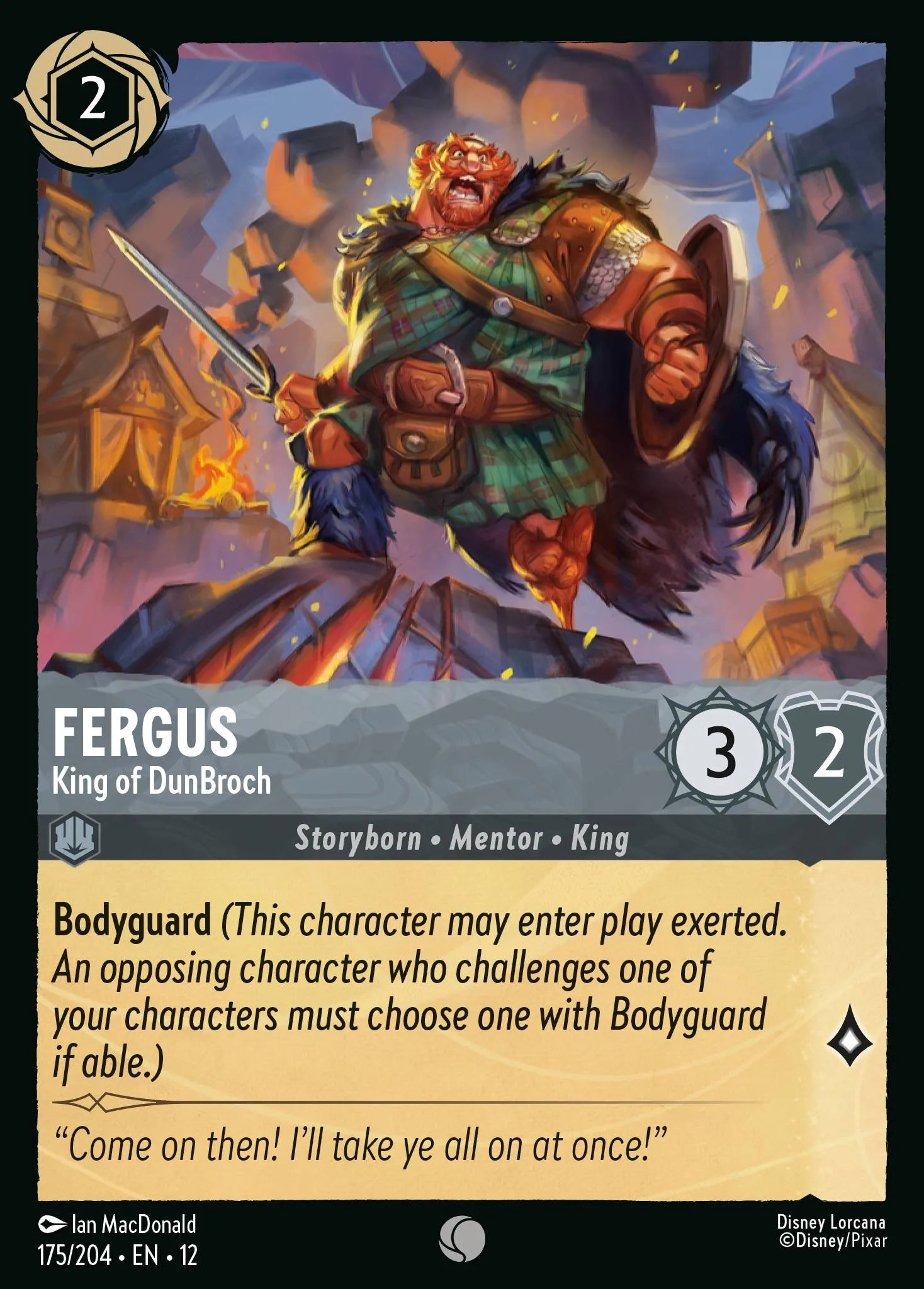 Fergus - King of DunBroch (012-175)