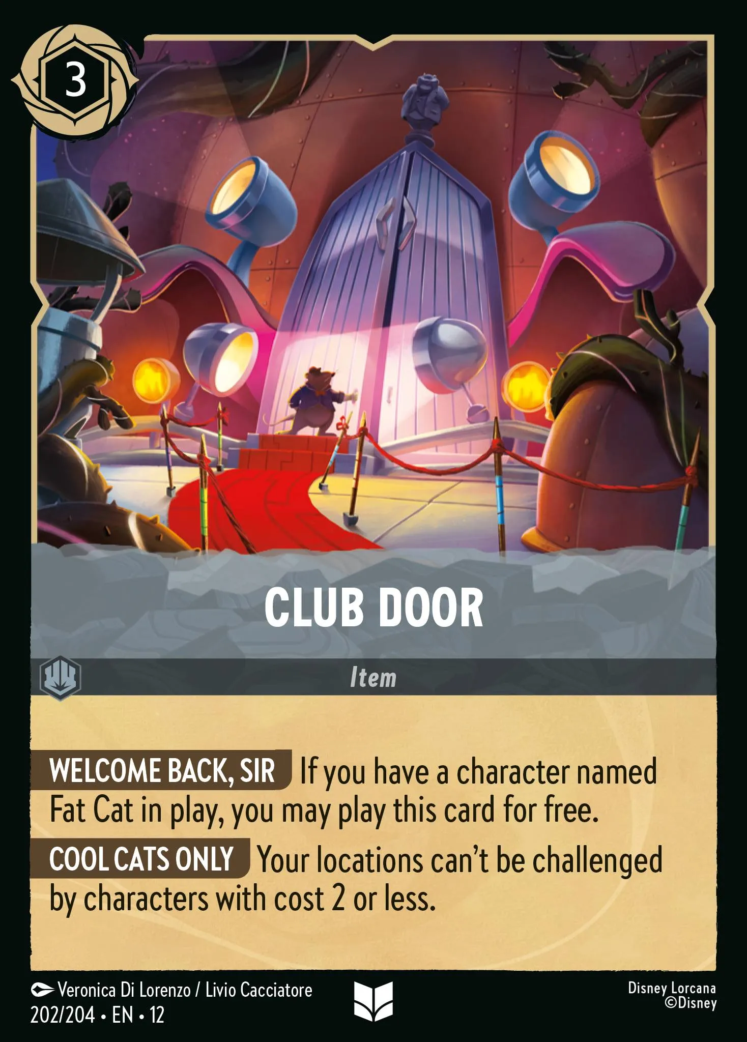 Club Door (012-202)