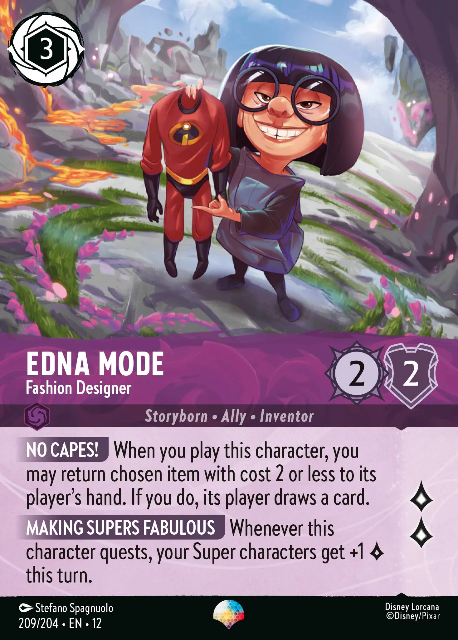 Edna Mode - Fashion Designer (012-209)