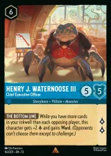 Henry J. Waternoose III - Chief Executive Officer (013-163)
