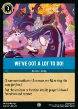 We&#39;ve Got a Lot to Do! (013-168)