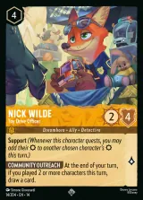 Nick Wilde - Toy Drive Officer (014-014)