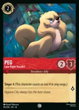 Peg - Late-Night Vocalist (014-115)