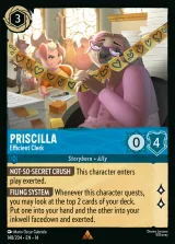 Priscilla - Efficient Clerk (014-148)