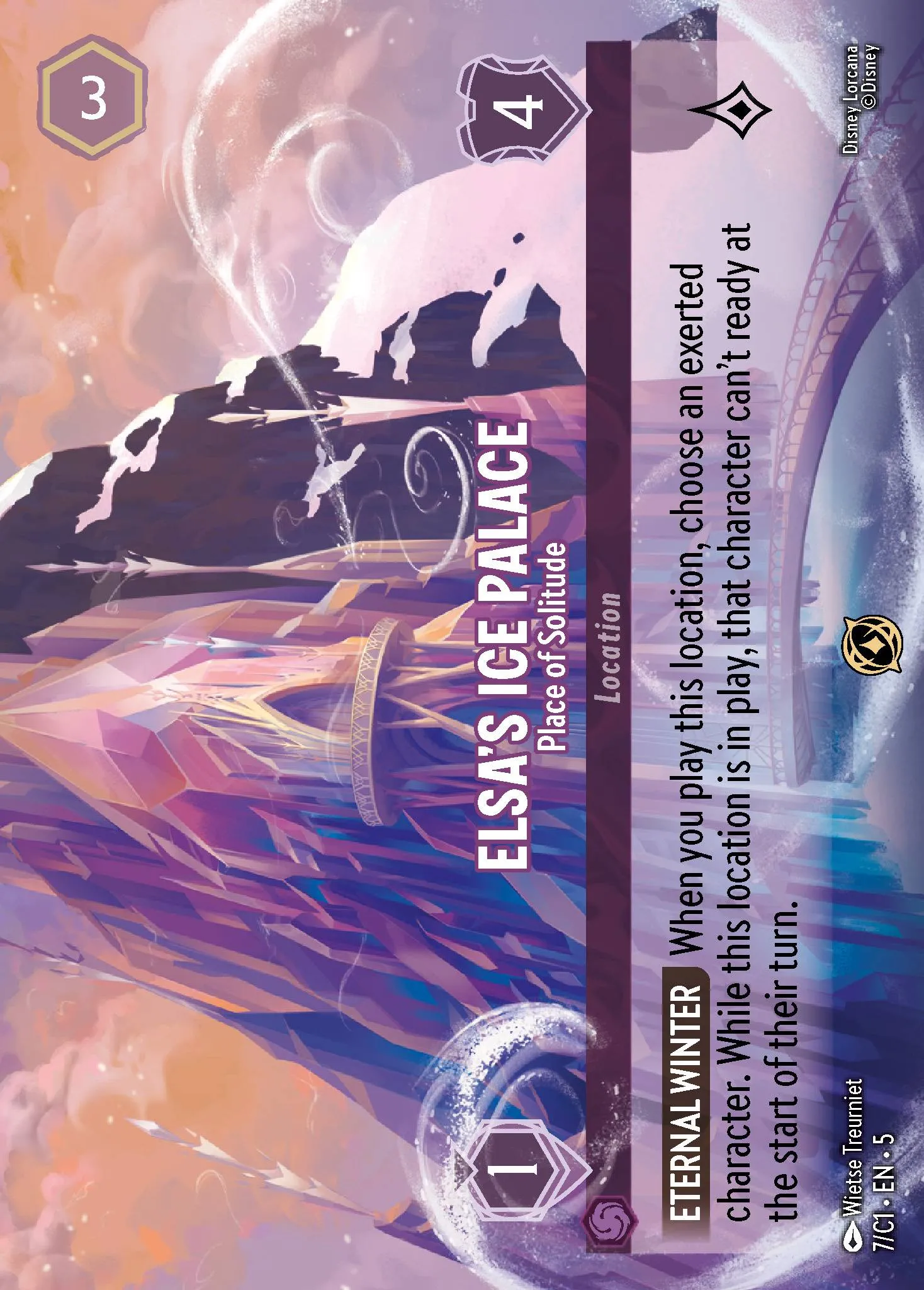 Elsa's Ice Palace - Place of Solitude (C1-007)