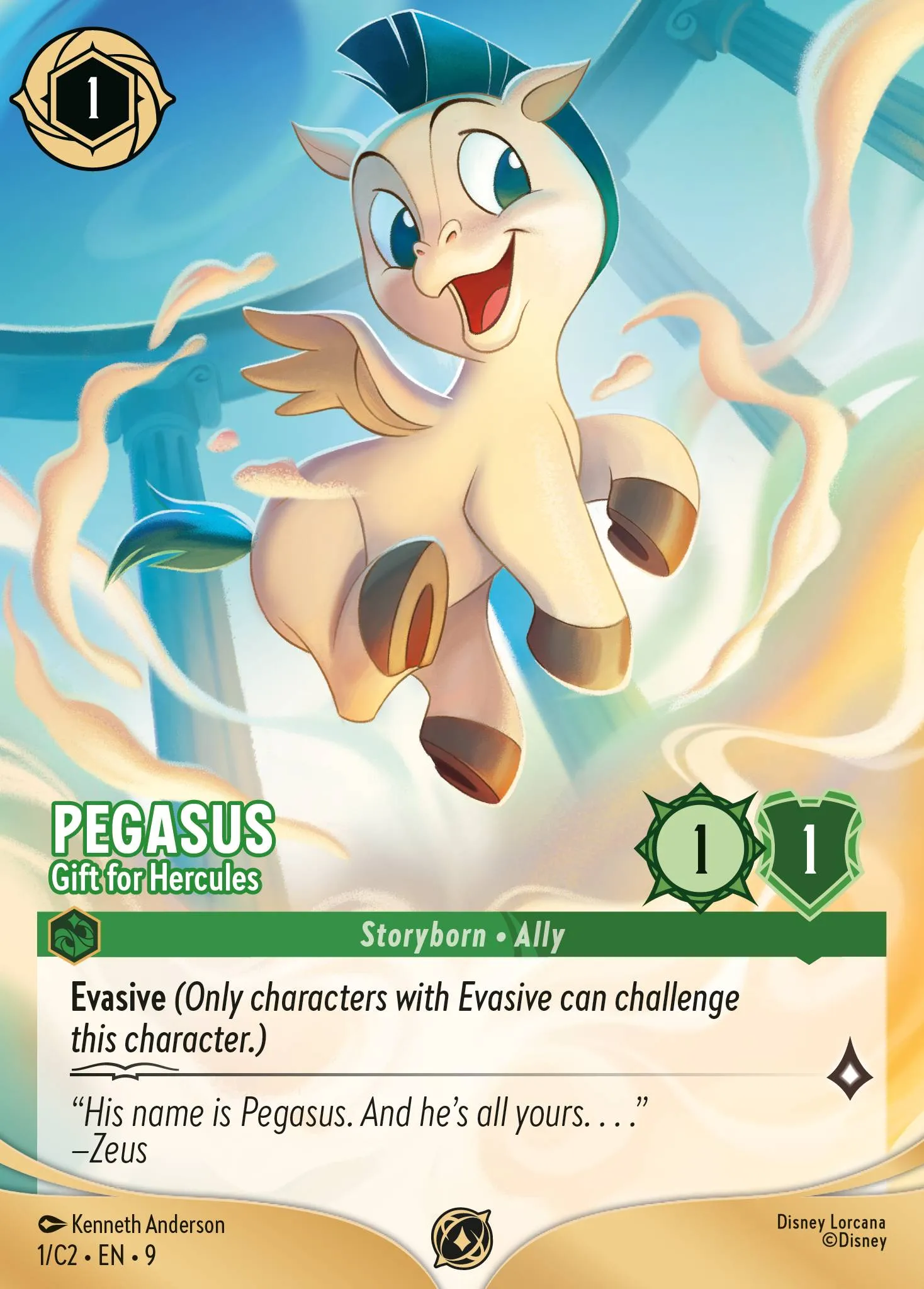 Pegasus - Gift for Hercules (C2-001)