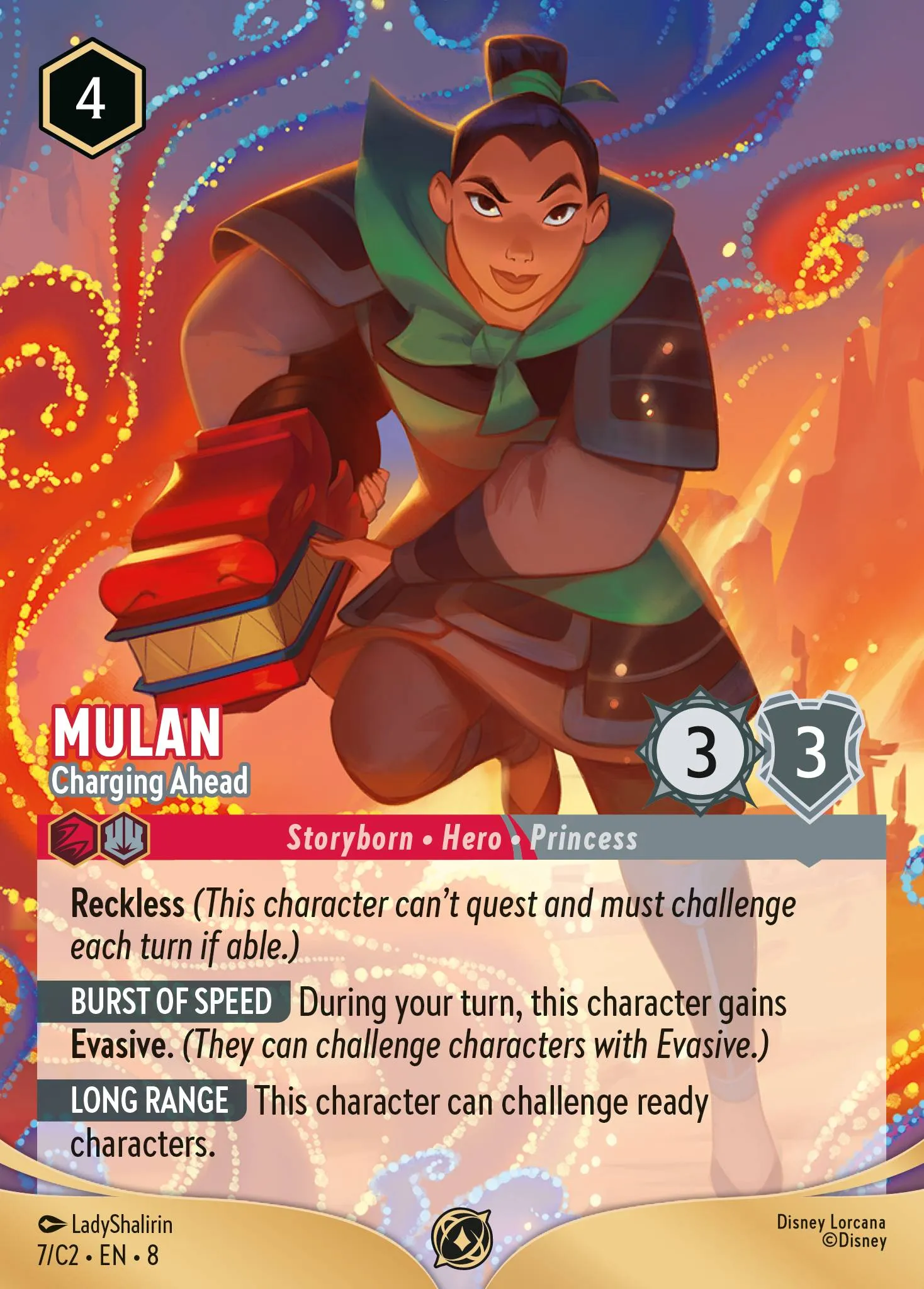 Mulan - Charging Ahead (C2-007)