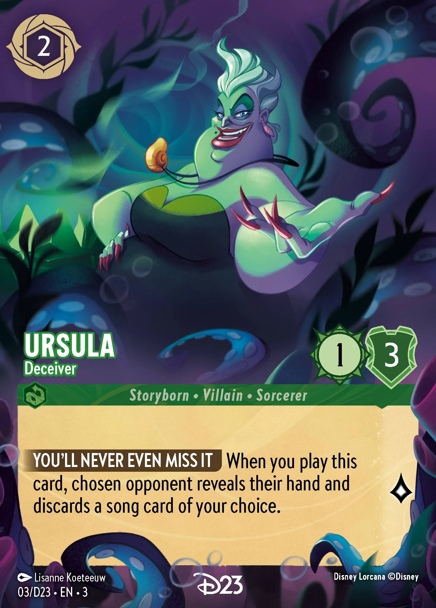 Ursula - Deceiver (D23-003)