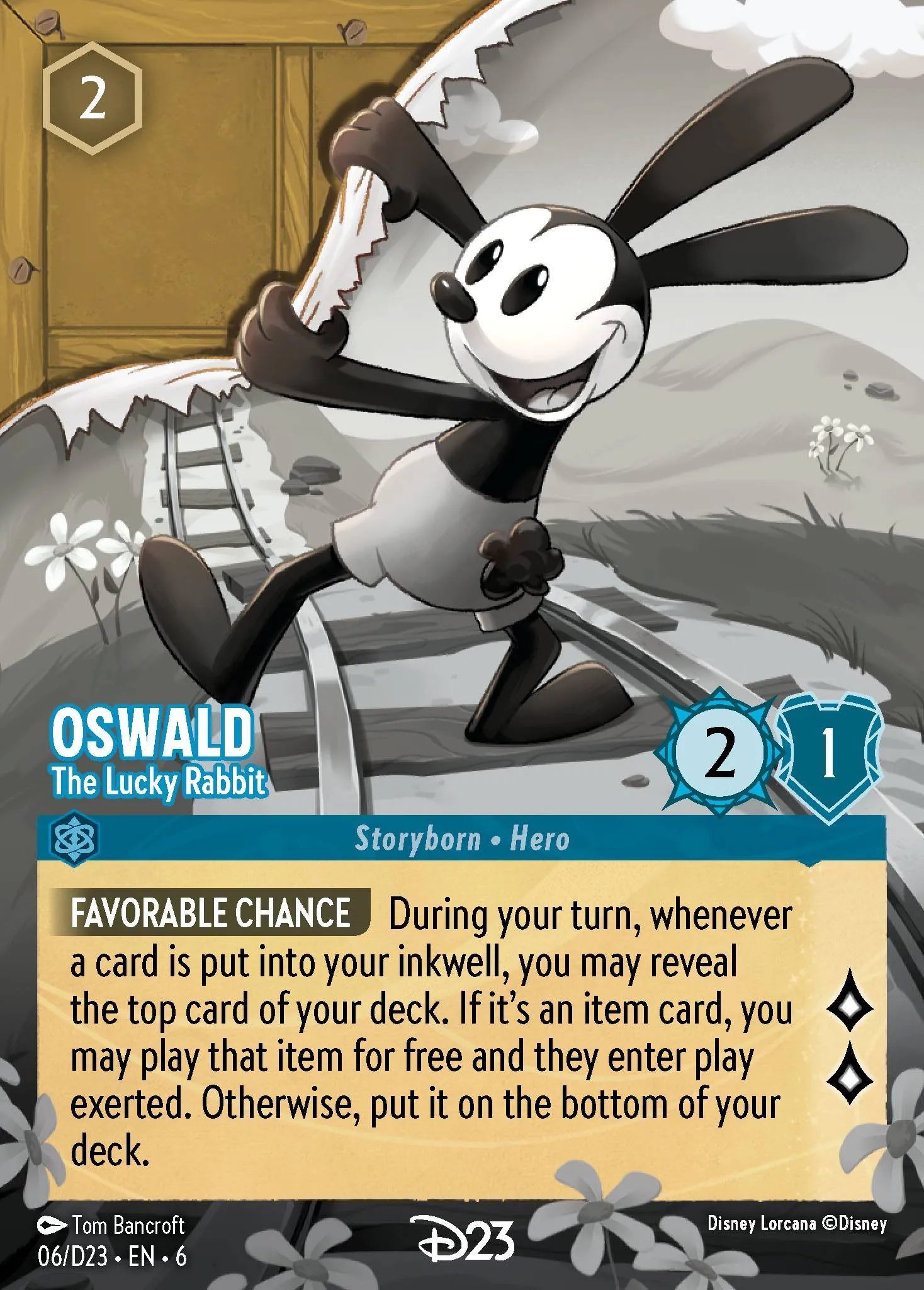 Oswald - The Lucky Rabbit (D23-006)