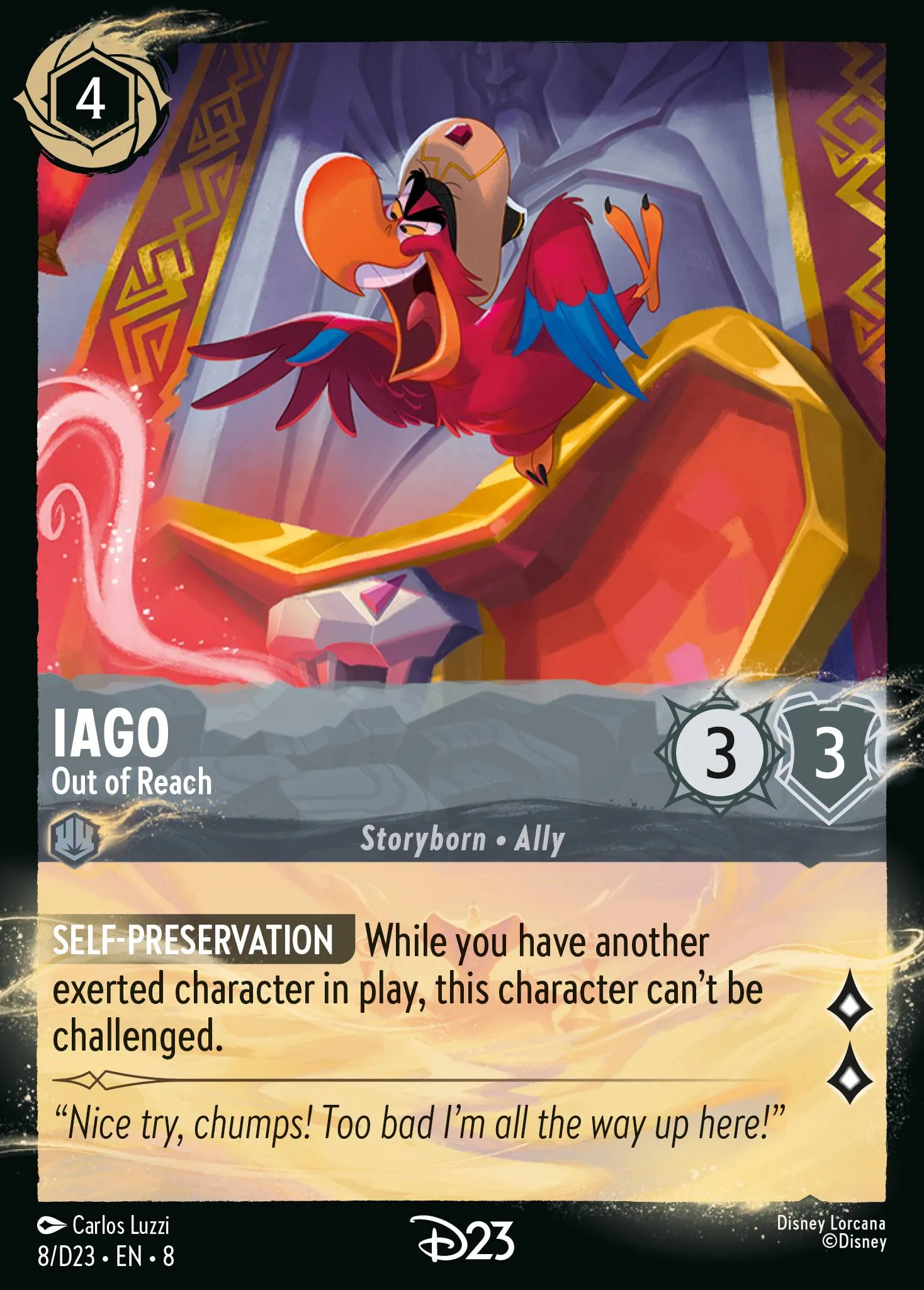 Iago - Out of Reach (D23-008)
