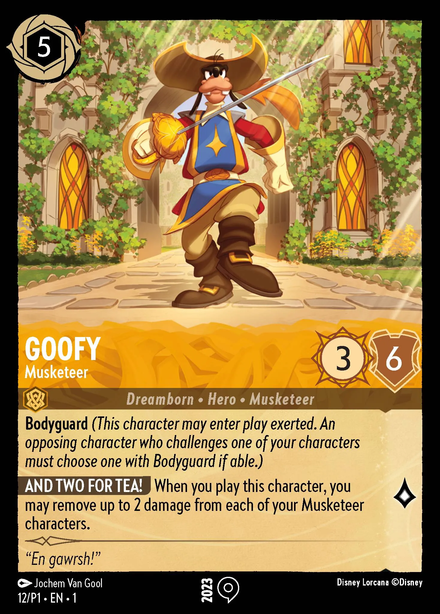 Goofy - Musketeer (P1-012)