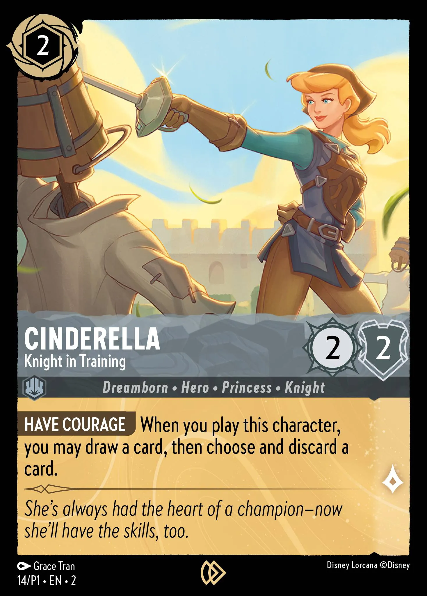 Cinderella - Knight in Training (P1-014)