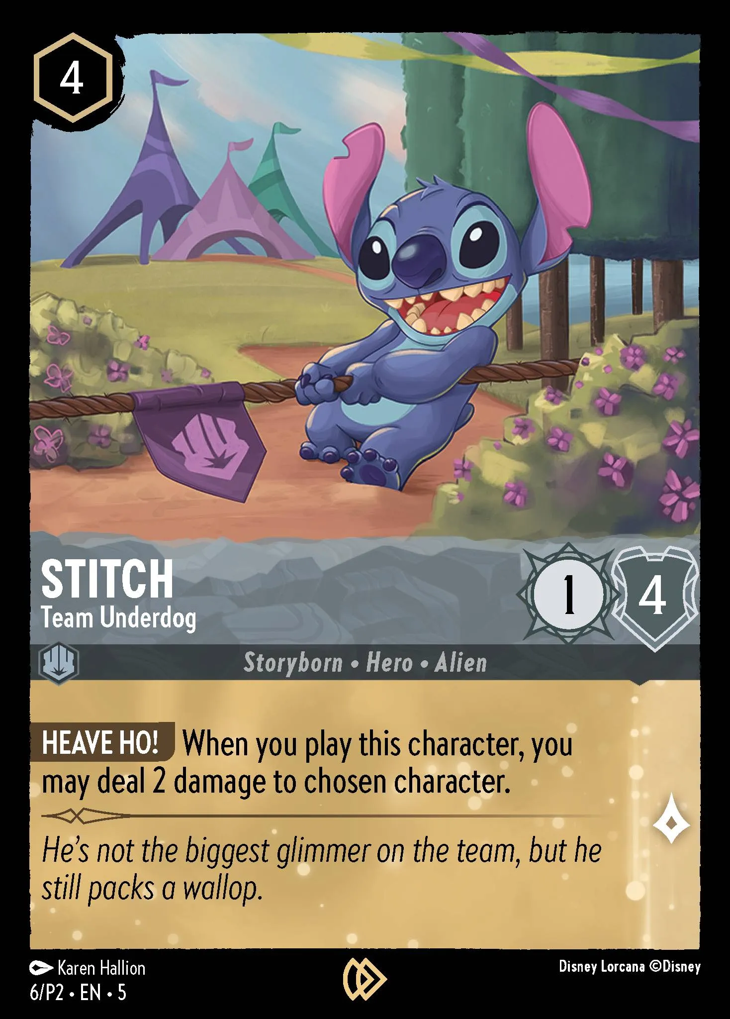 Stitch - Team Underdog (P2-006)
