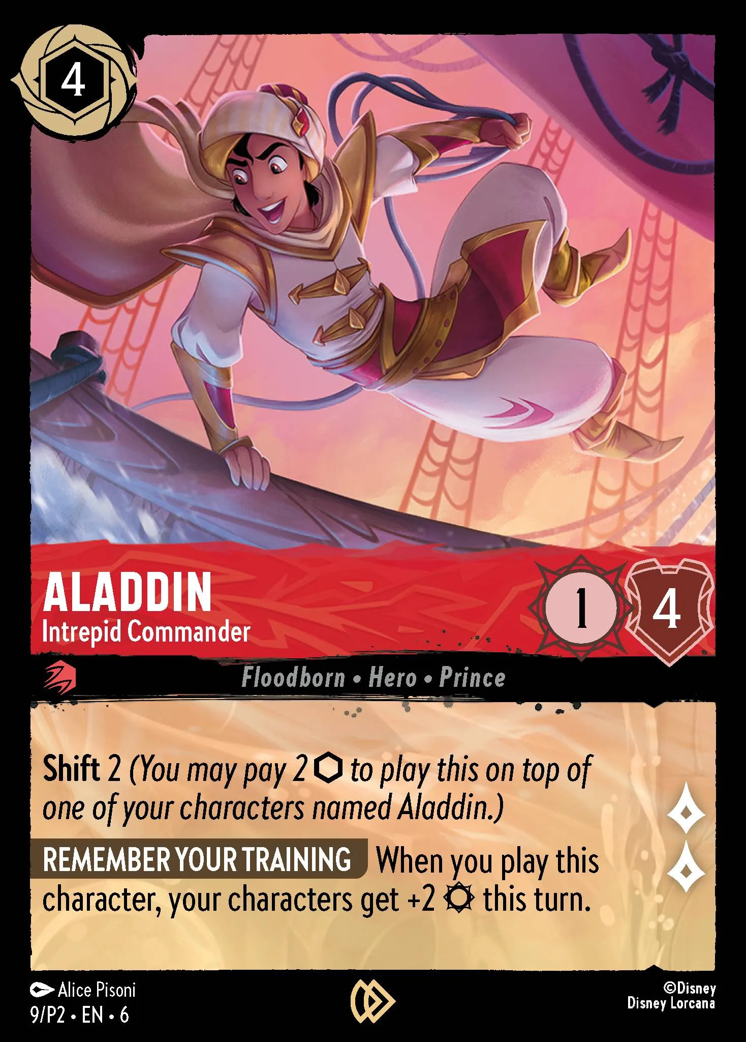 Aladdin - Intrepid Commander (P2-009)