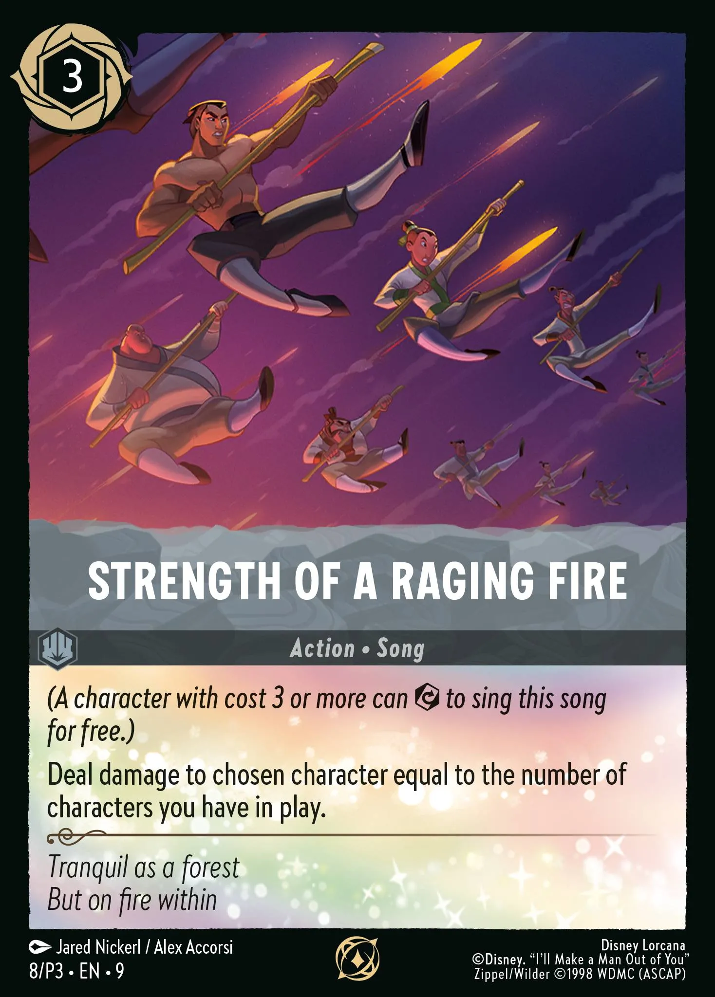 Strength of a Raging Fire (P3-008)