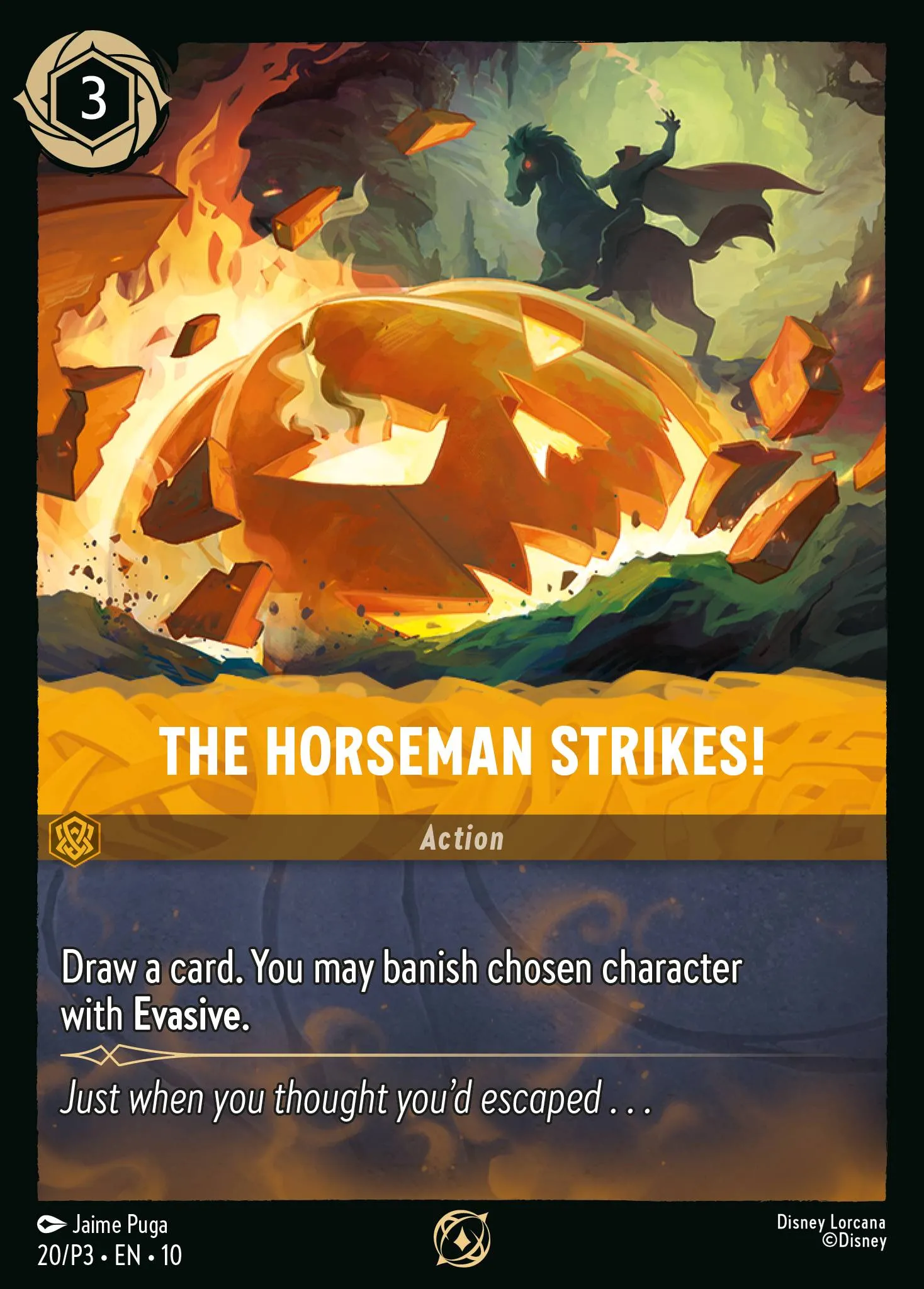 The Horseman Strikes! (P3-020)