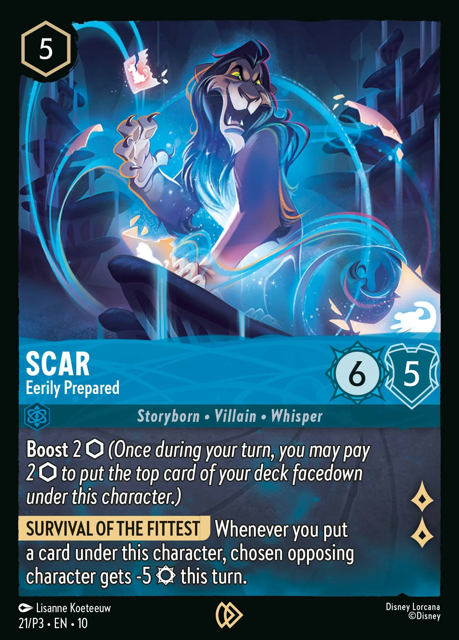 Scar - Eerily Prepared (P3-021)