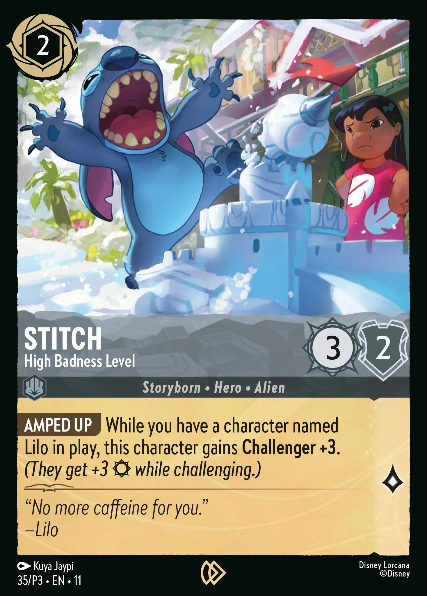 Stitch - High Badness Level (P3-035)