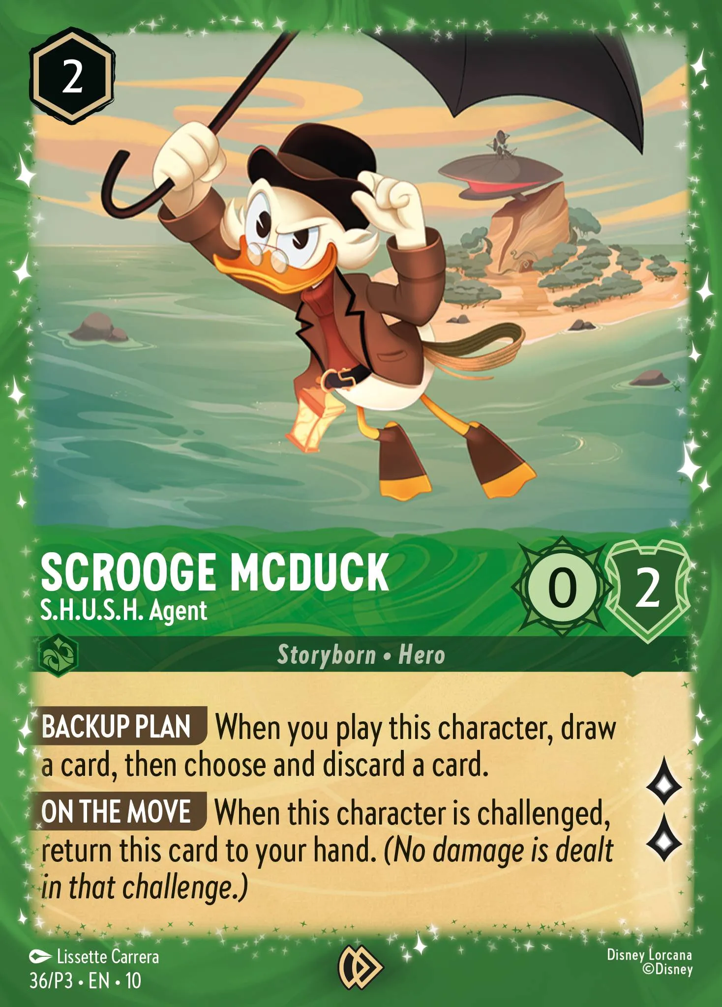 Scrooge McDuck - S.H.U.S.H. Agent (P3-036)
