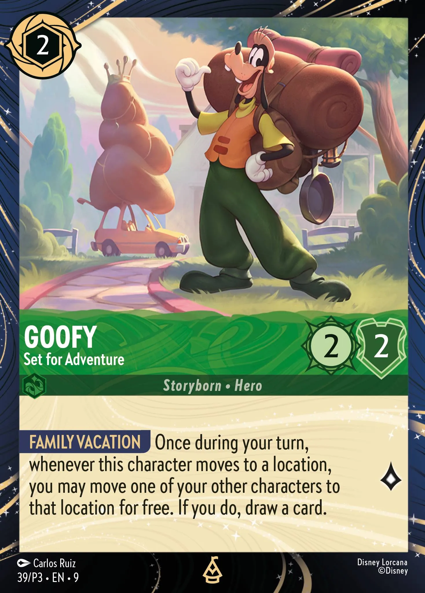 Goofy - Set for Adventure (P3-039)
