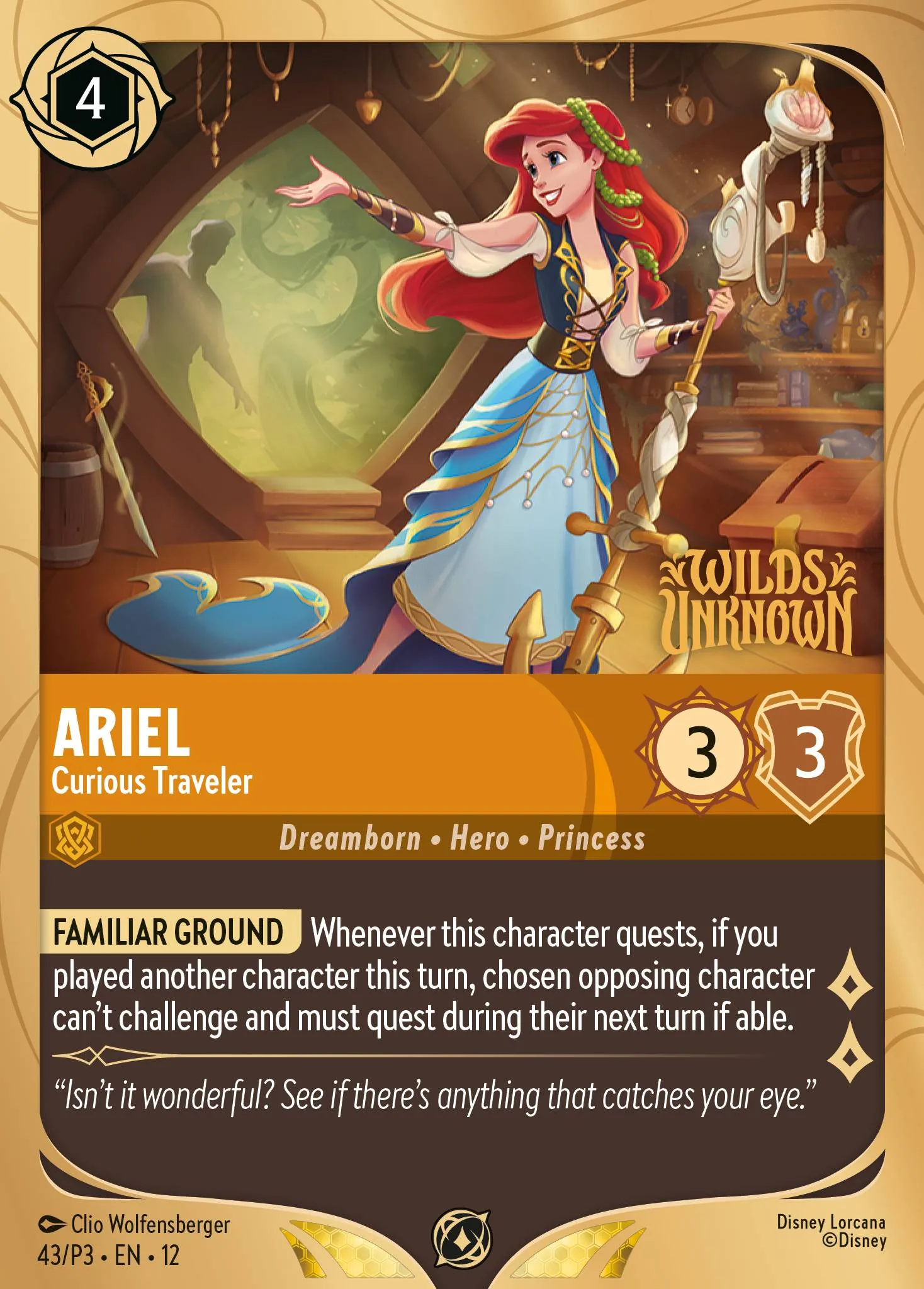 Ariel - Curious Traveler (P3-043)