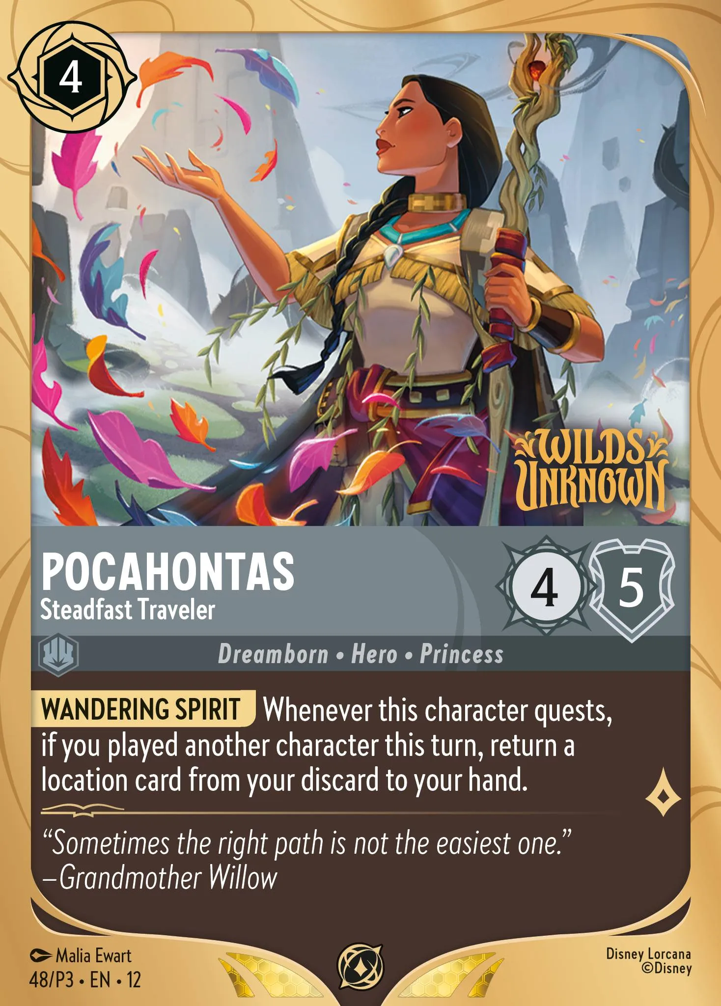 Pocahontas - Steadfast Traveler (P3-048)