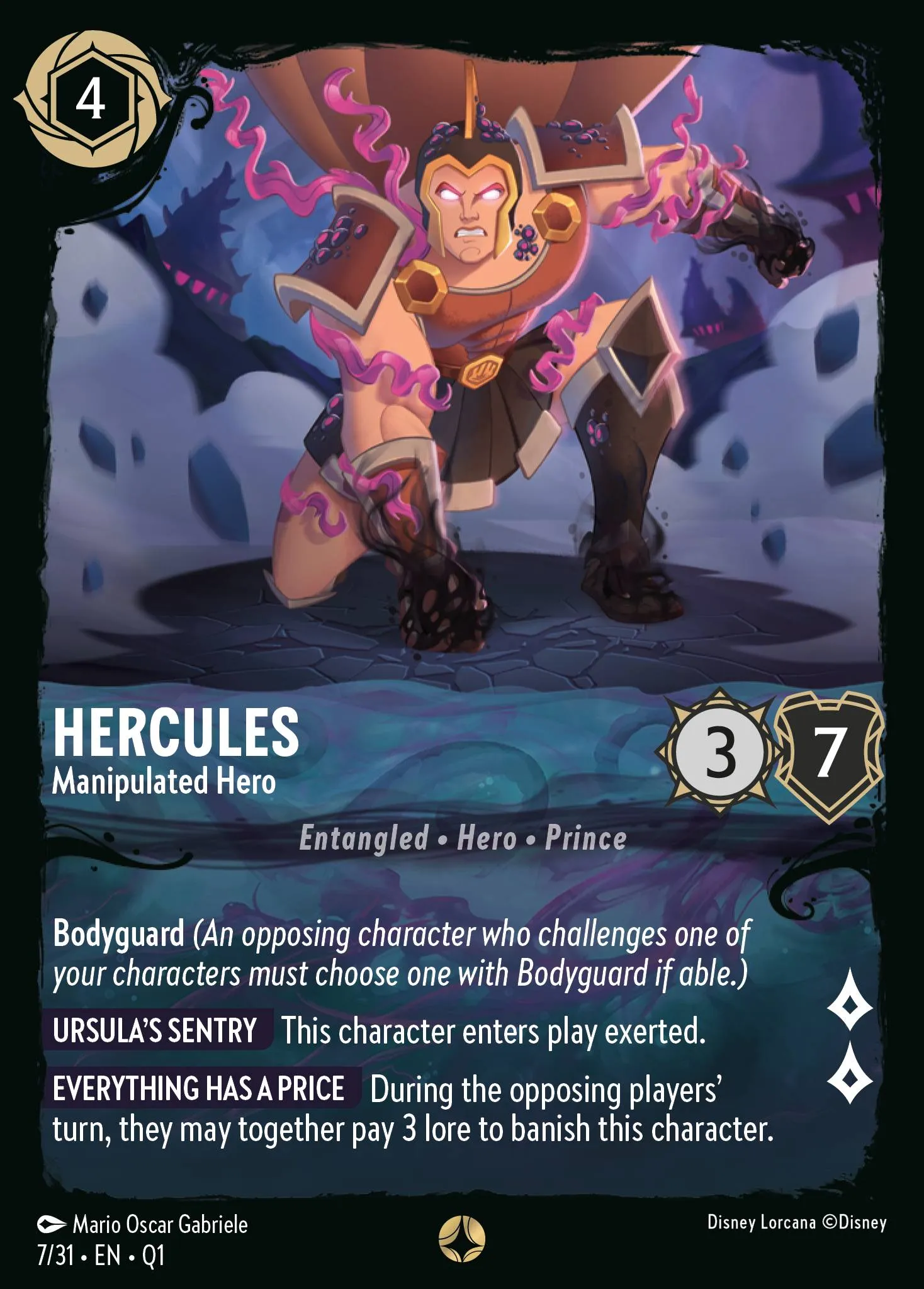 Hercules - Manipulated Hero (Q1-007)