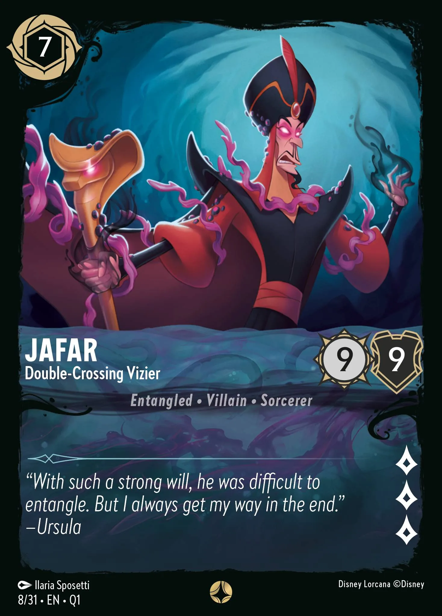 Jafar - Double-Crossing Vizier (Q1-008)
