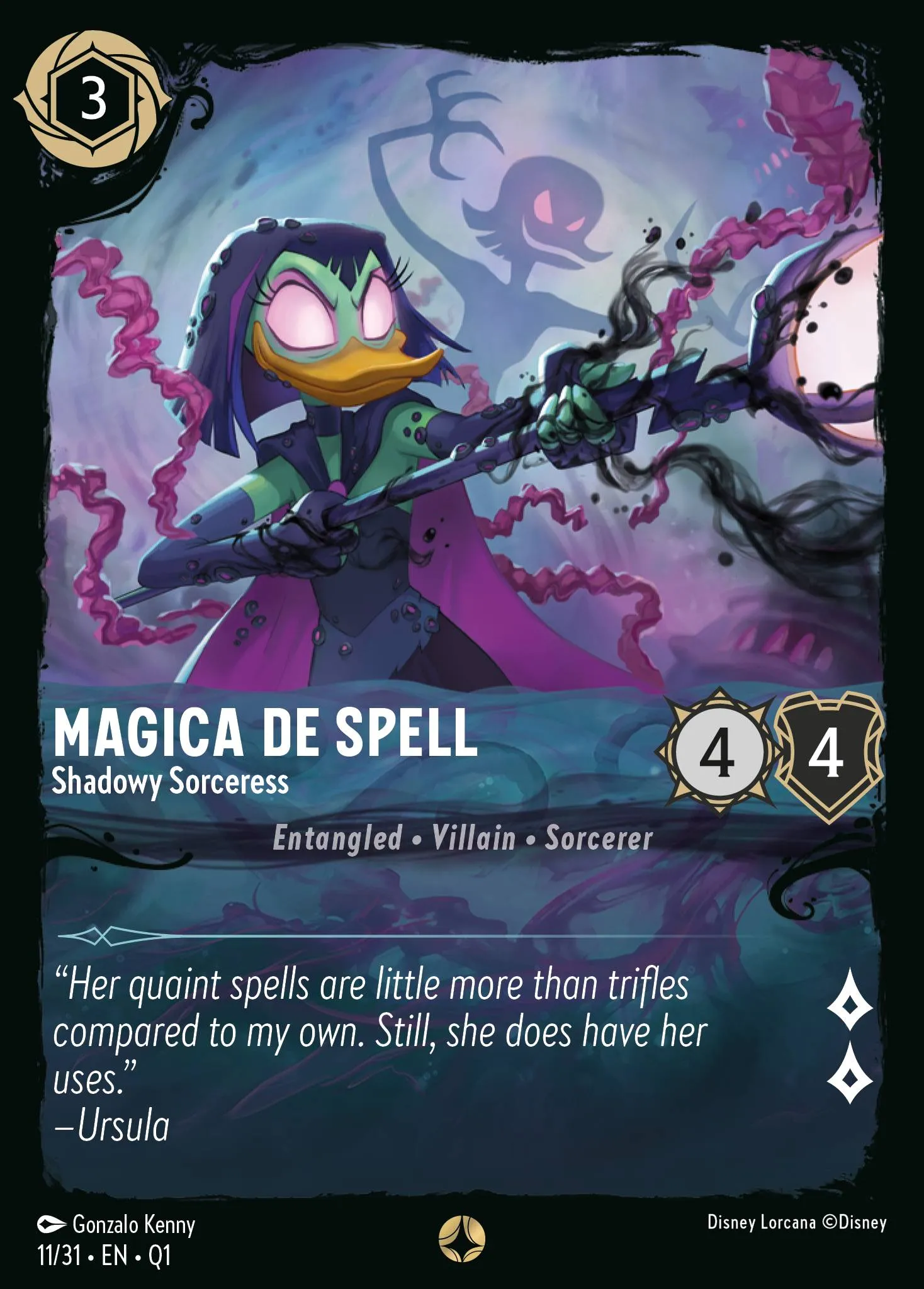 Magica De Spell - Shadowy Sorceress (Q1-011)